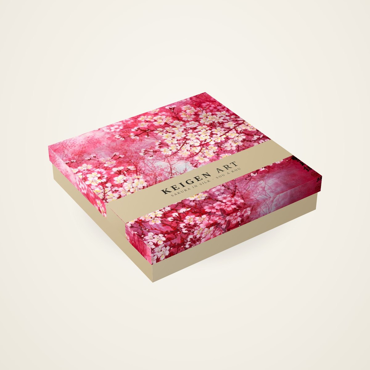 The cherry-blossom gift box