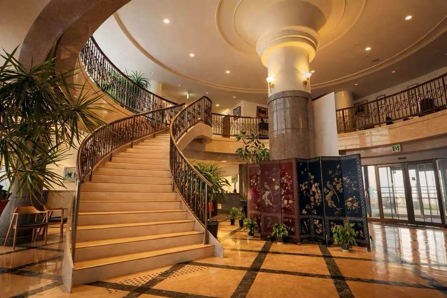 Lobby and staircase